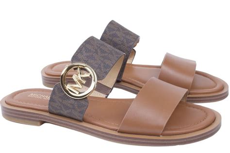 michael kors slippers bruin